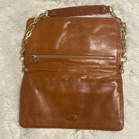 Tory Burch Cognac leather with strap excellent condition - Picture 3 of 14